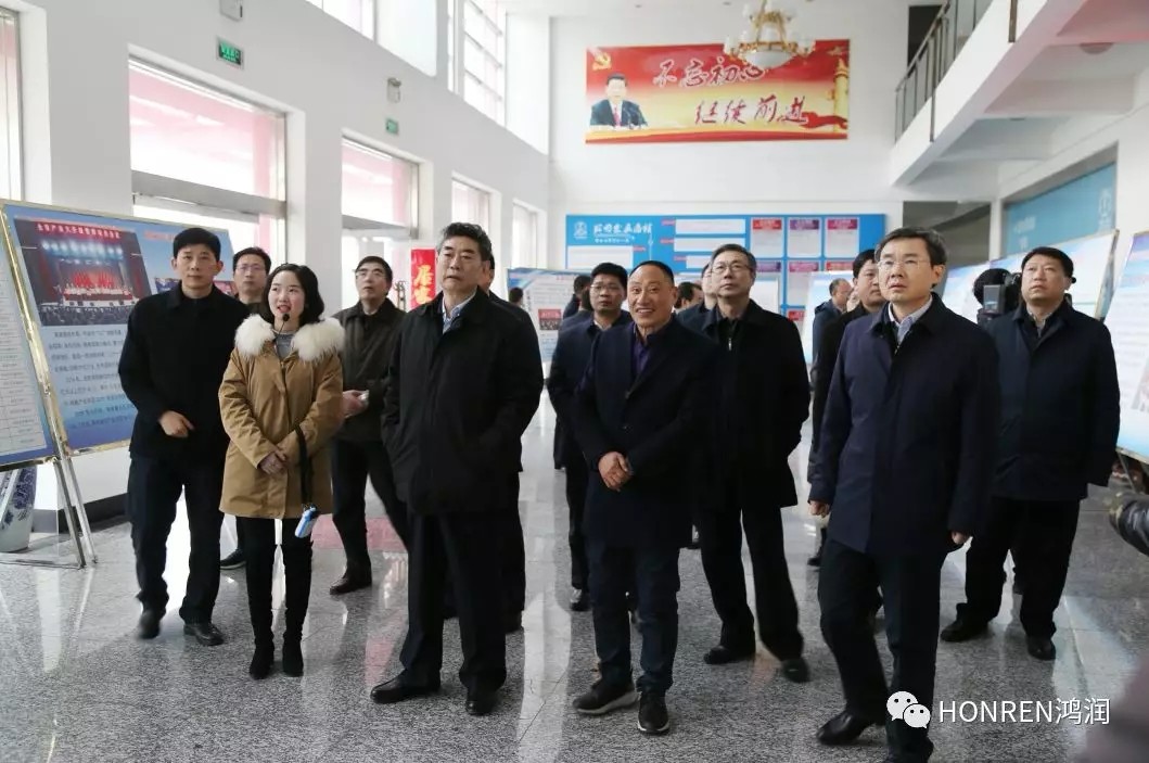 安徽省委常委、常務(wù)副省長(zhǎng)鄧向陽(yáng)到鴻潤(rùn)視察